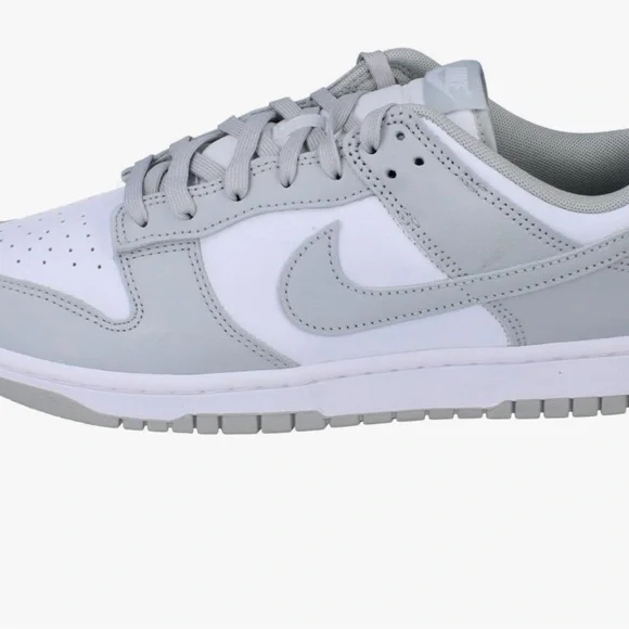 Nike Men's Gray and White Sneakers - Picture 2 of 10